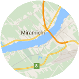 Map Miramichi