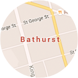 Map Bathurst