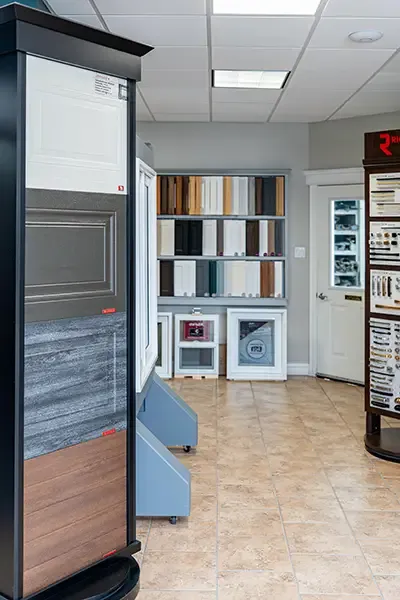 Allison's Manufacturing Ltd showroom garage door panels